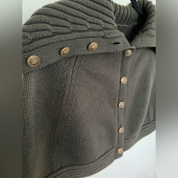 *RARE * rag & bone 100% cashmere sweater-capelet - Picture 3 of 10